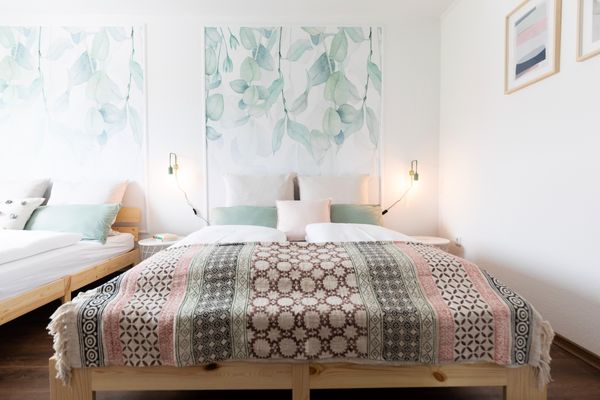 Schlafzimmer, Penthouse Peterstraße, Bad Zwischenahn