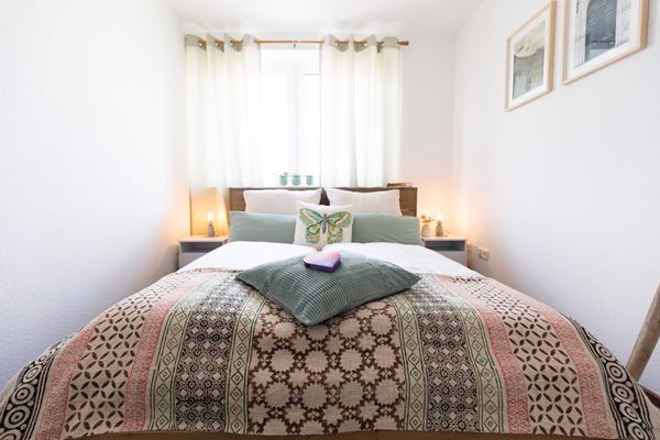 Schlafzimmer, Penthouse Peterstraße, Bad Zwischenahn