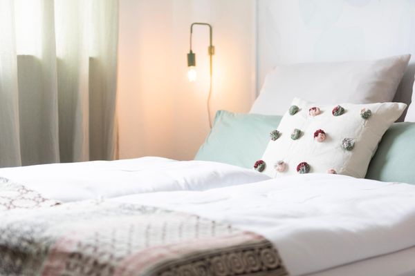Schlafzimmer, Penthouse Peterstraße, Bad Zwischenahn