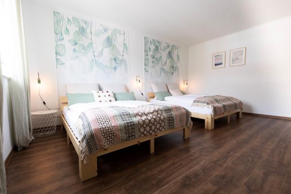 Schlafzimmer, Penthouse Peterstraße, Bad Zwischenahn