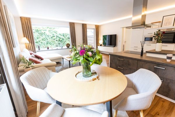 Wohnzimmer, Suite In der Horst, Bad Zwischenahn