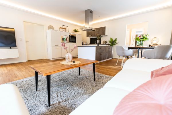 Wohnzimmer, Suite In der Horst, Bad Zwischenahn