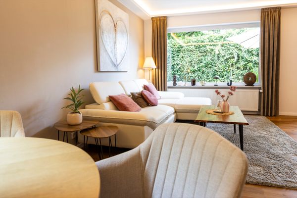 Wohnzimmer, Suite In der Horst, Bad Zwischenahn