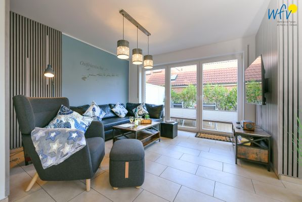 Foto 2 Ferienwohnung Ostfriesland Borkum Ferienhaus Upholmstraße 105a Röverland (Objekt 85640) suchen