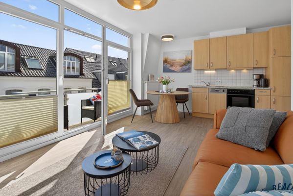 Foto 1 Ferienwohnung Ostfriesland Norderney Strandkorb 10 (Objekt 104971) buchen