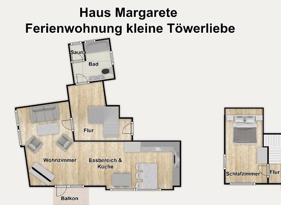Foto 24 Ferienwohnung Ostfriesland Juist Haus Margarete Ferienwohnung kleine Töwerliebe (Objekt 26067) Urlaub