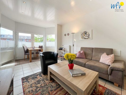 Foto 1 Ferienwohnung Ostfriesland Borkum Haus Wilhelm-Feldhoff Ferienwohnung Veen (Objekt 95489) buchen