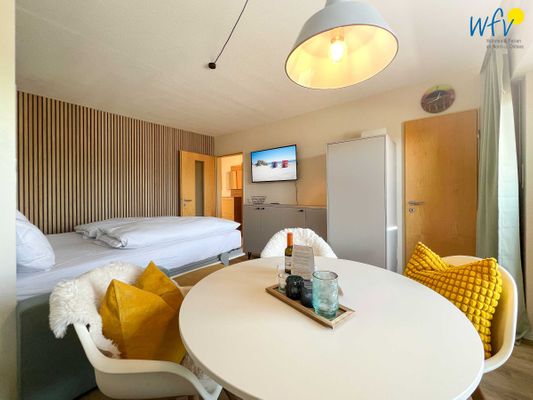 Foto 10 Ferienwohnung Ostfriesland Borkum Haus Kiebitz Ferienwohnung Strandkörbchen (Objekt 24516) Reise