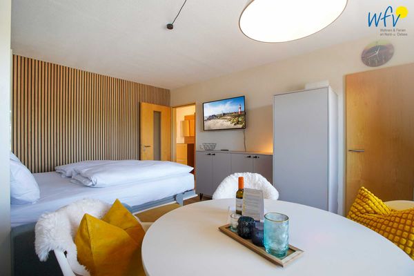 Foto 5 Ferienwohnung Ostfriesland Borkum Haus Kiebitz Ferienwohnung Strandkörbchen (Objekt 24516) Reise