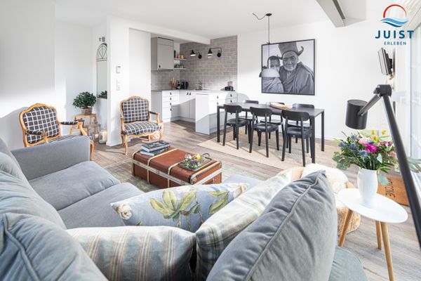 Foto 4 Ferienwohnung Ostfriesland Juist Haus Düne 38 324 - Wohnung Les Trois Voiliers (Objekt 103027) Urlaub
