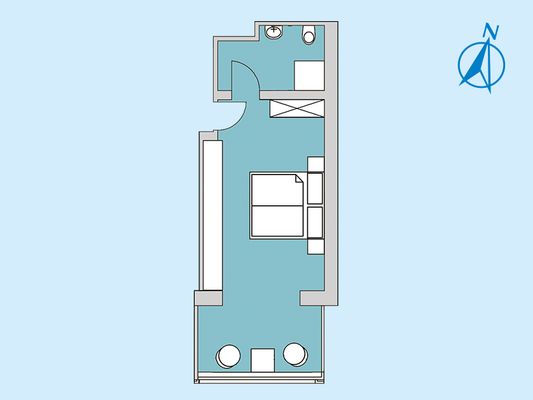 Foto 17 Ferienwohnung Ostfriesland Juist Haus Köbesine Zimmer 2 (Objekt 103748) suchen