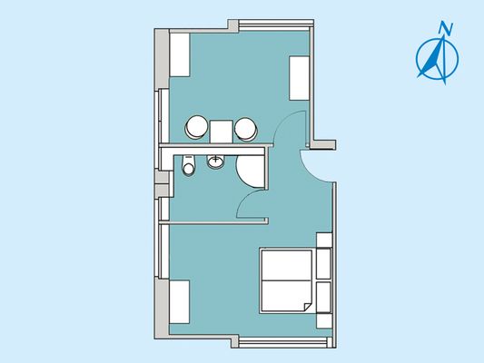 Foto 10 Ferienwohnung Ostfriesland Juist Haus Köbesine Appartement 20 (Objekt 103740) Reise
