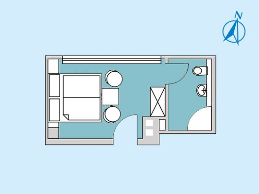 Foto 6 Ferienwohnung Ostfriesland Juist Haus Köbesine Zimmer 21 (Objekt 103749) buchen