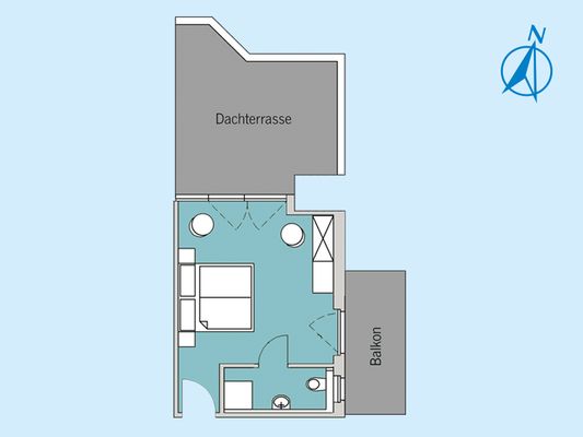 Foto 12 Ferienwohnung Ostfriesland Juist Haus Köbesine Zimmer 23 (Objekt 103751) suchen