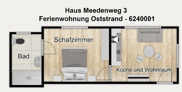 Foto 20 Ferienwohnung Ostfriesland Langeoog Haus Meedenweg 3 Ferienwohnung Oststrand (Objekt 102697) Reise
