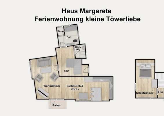 Foto 24 Ferienwohnung Ostfriesland Juist Haus Margarete Ferienwohnung kleine Töwerliebe (Objekt 26067) Urlaub