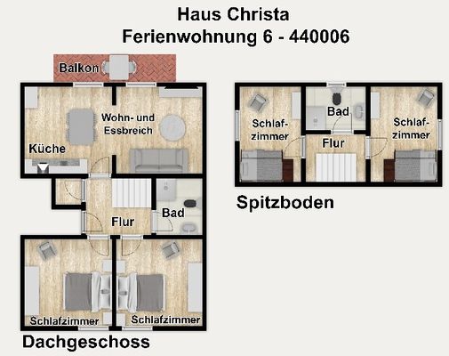 Foto 38 Ferienwohnung Ostfriesland Wangerooge Haus Christa Ferienwohnung 6 (Objekt 50377) Nordsee