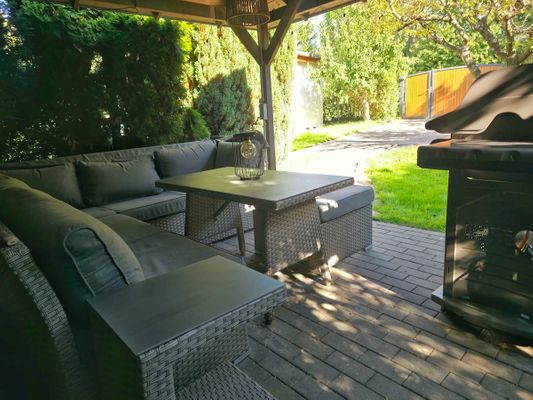 Idyllisches kleines Ferienhaus am Hochufer von Lohme