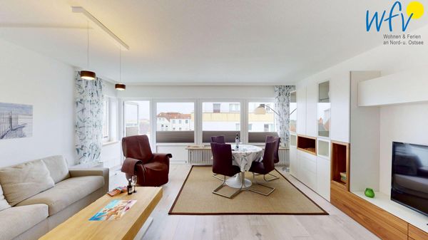 Foto 2 Ferienwohnung Ostfriesland Wangerooge Haus Panorama Ferienwohnung 44 (Objekt 74453) suchen