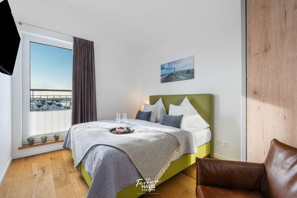  Penthouse Meerestochter - Schlafzimmer