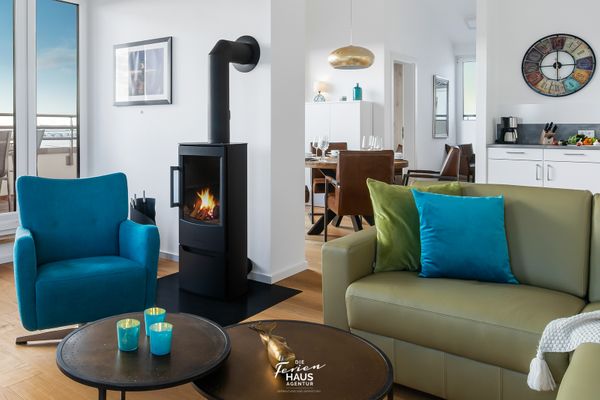  Penthouse Meerestochter - Wohnzimmer