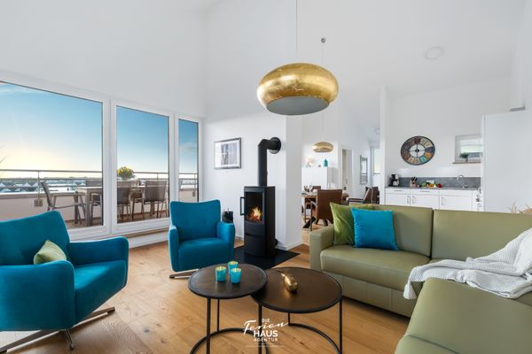  Penthouse Meerestochter - Wohnzimmer