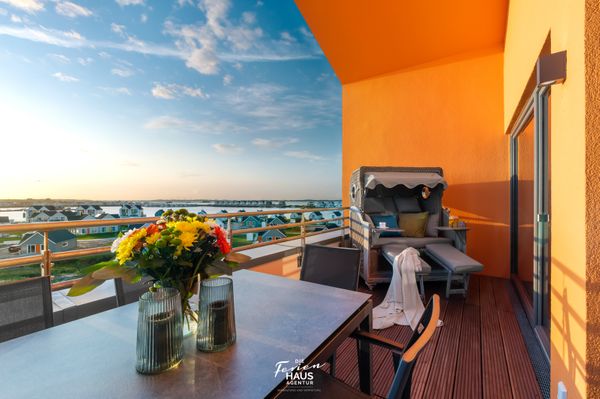  Penthouse Meerestochter - Terrasse