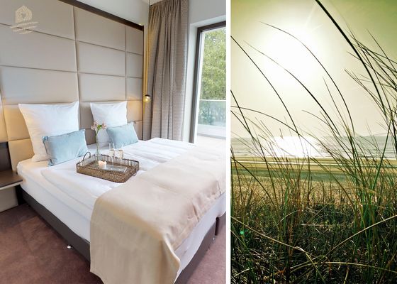 Luxus Penthouse in bester Lage von Timmendorfer Strand mit Balkon und Sauna