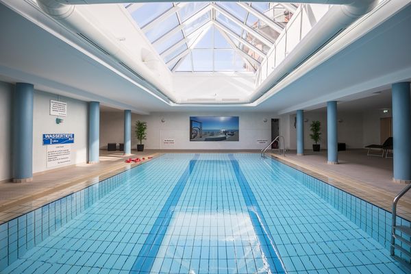 Residenz Rosengrund E6 Büsum – ruhige Ferienwohnung mit Schwimmbad