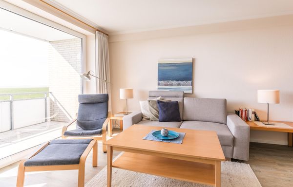 "Seewärts Wohnen Whg. 2.5" - Fewo für 2 Personen, mit Meerblick!