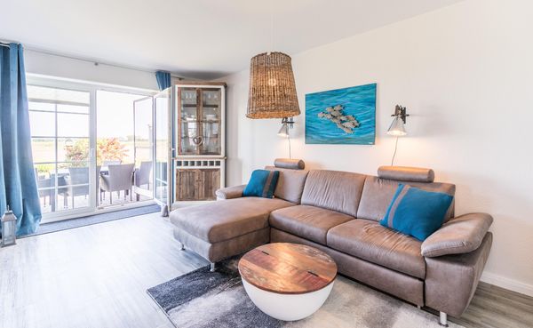 "Lieblingsplatz": Moderne, ländliche Ferienwohnung mit schöner Terrasse