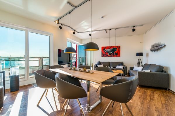  Penthouse Hochgenuss - Wohnzimmer