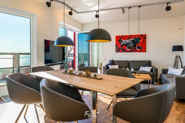 Penthouse Hochgenuss - Wohnzimmer