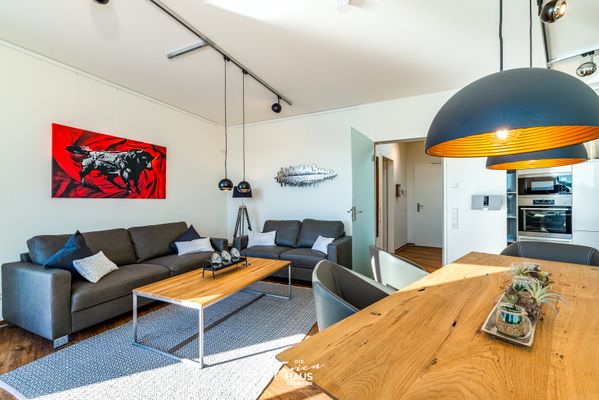  Penthouse Hochgenuss - Wohnzimmer