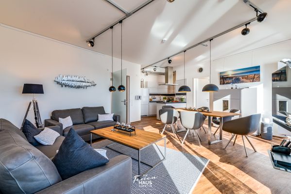  Penthouse Hochgenuss - Wohnzimmer