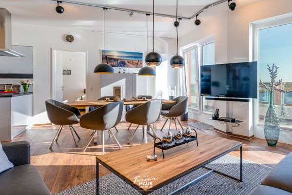  Penthouse Hochgenuss - Wohnzimmer