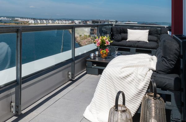  Penthouse Hochgenuss - Terrasse