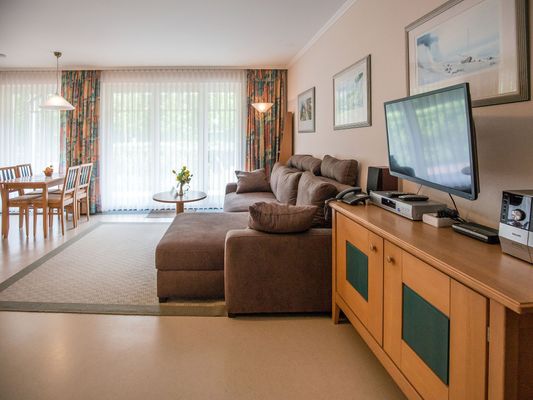 Komfort Ferienwohnung mit 1 Schlafzimmer und Terrasse im Erdgeschoss