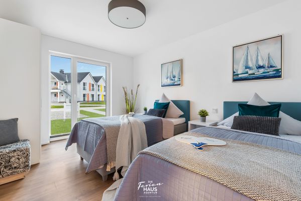  Kaptain's Strandhuus - Schlafzimmer