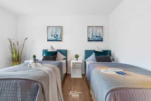  Kaptain's Strandhuus - Schlafzimmer