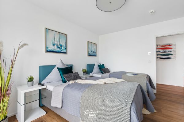  Kaptain's Strandhuus - Schlafzimmer