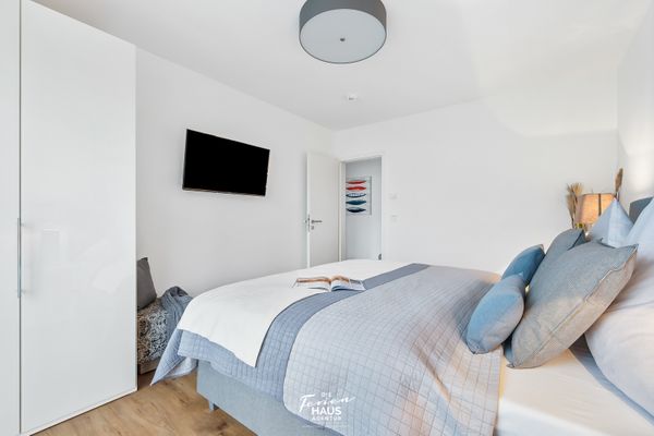  Kaptain's Strandhuus - Schlafzimmer