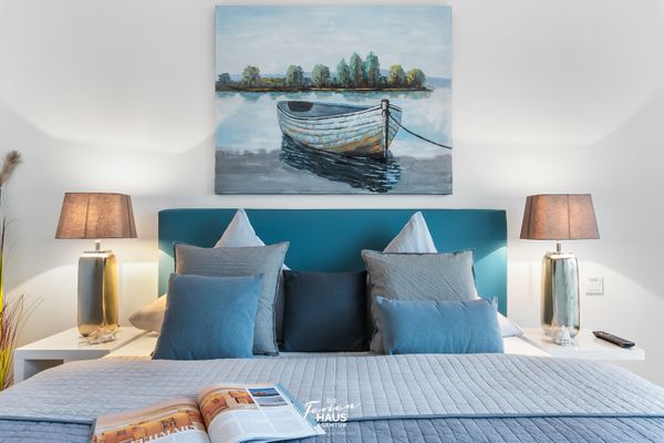  Kaptain's Strandhuus - Schlafzimmer