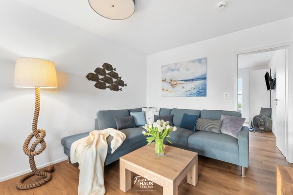  Kaptain's Strandhuus - Wohnzimmer
