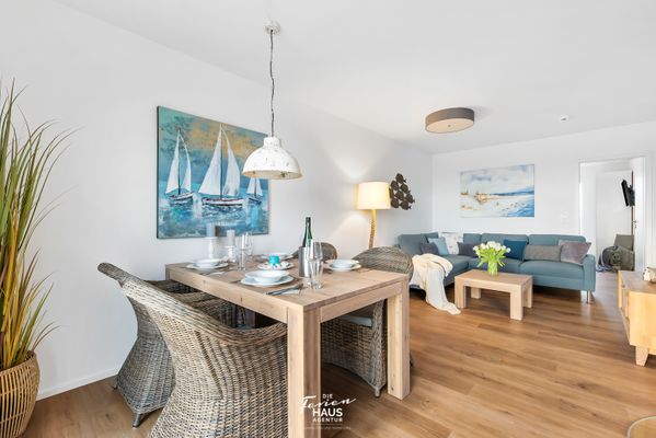  Kaptain's Strandhuus - Wohnzimmer