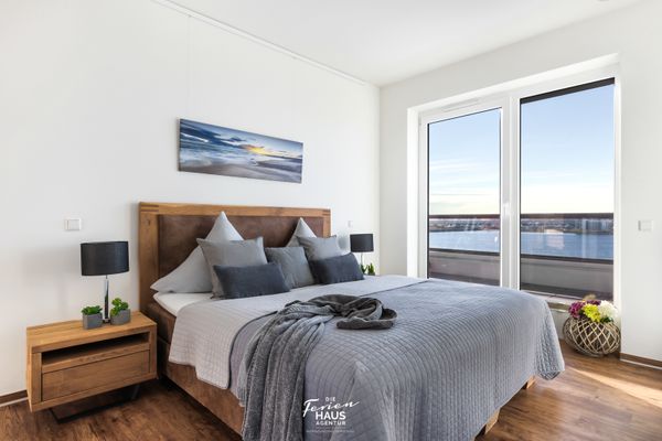  Penthouse Hochgenuss - Schlafzimmer