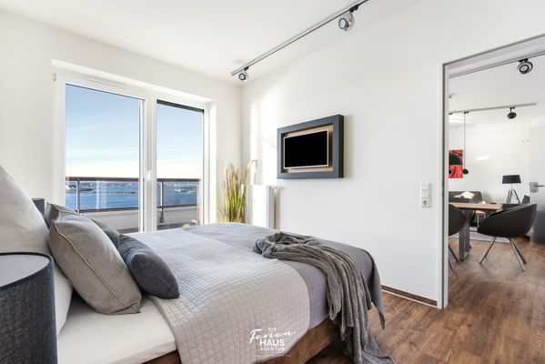  Penthouse Hochgenuss - Schlafzimmer