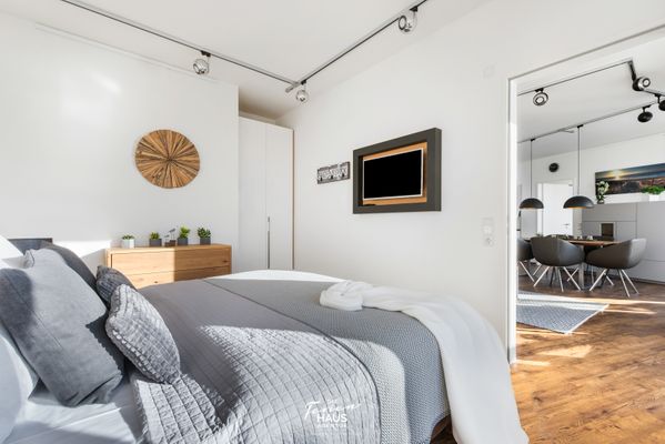  Penthouse Hochgenuss - Schlafzimmer