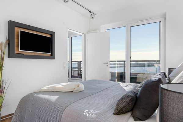  Penthouse Hochgenuss - Schlafzimmer