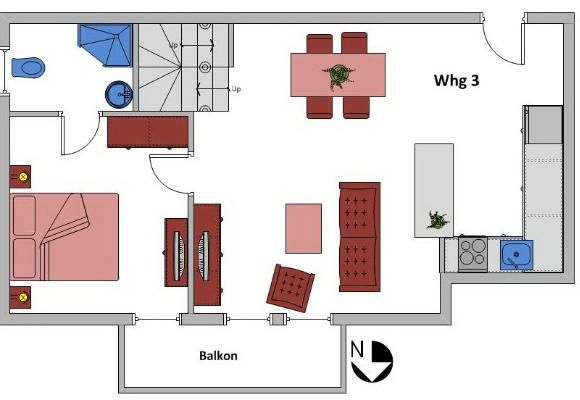Foto 22 Ferienwohnung Ostfriesland Nordfriesland Dorfleben Appartement  3 (Objekt 75713) suchen